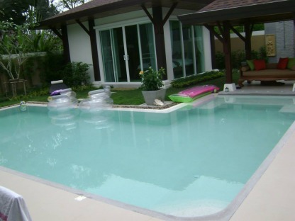 โครงการ KIRI Villa Bandon Phuket - รับออกแบบและสร้างสระว่ายน้ำ ภูเก็ต